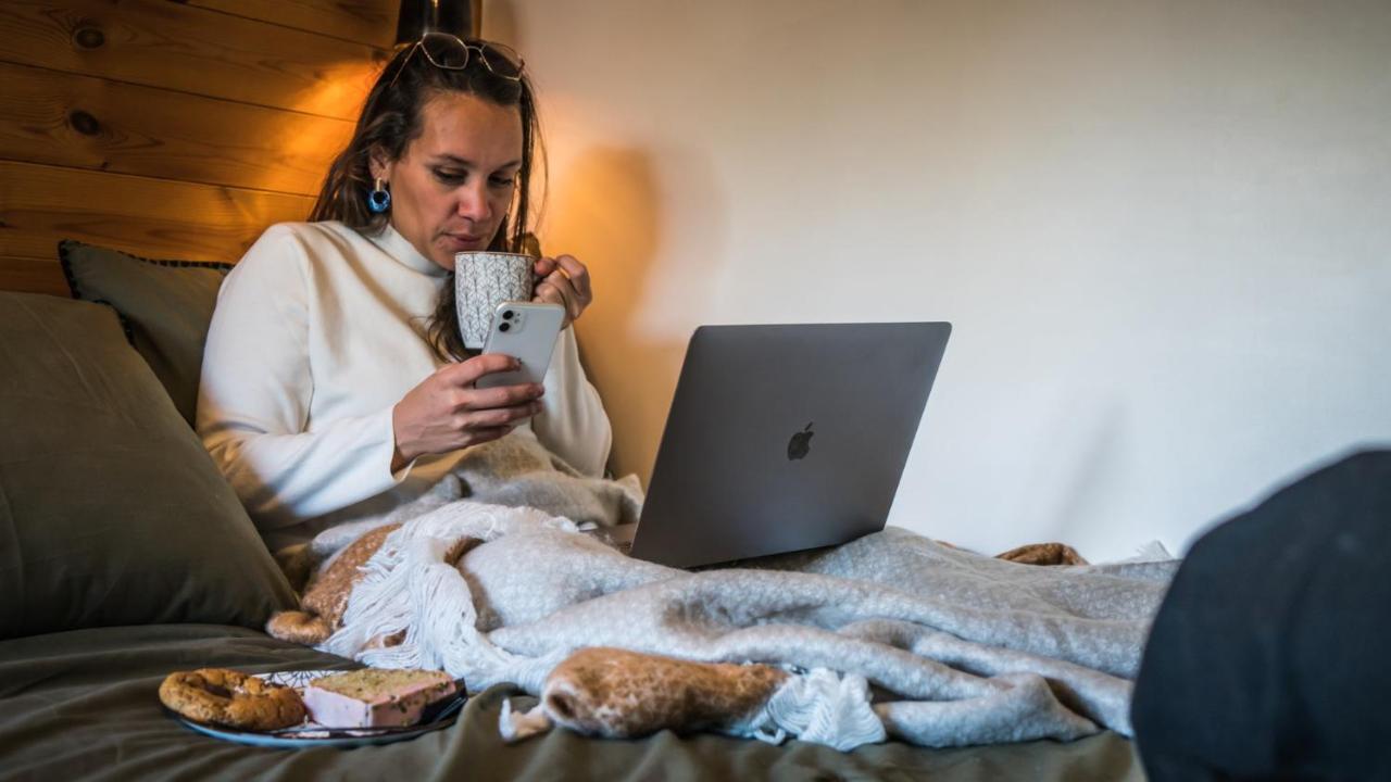 Studio Cosy A La Montagne 圣莫里斯堡 外观 照片