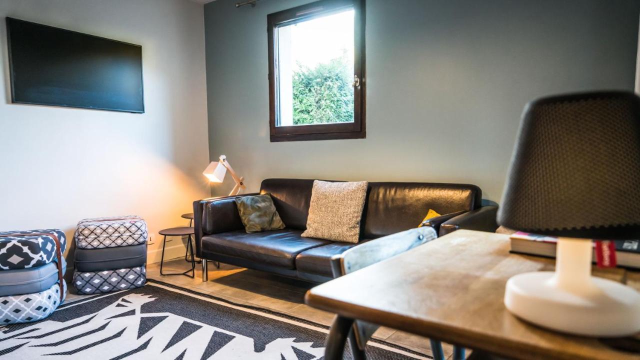 Studio Cosy A La Montagne 圣莫里斯堡 外观 照片